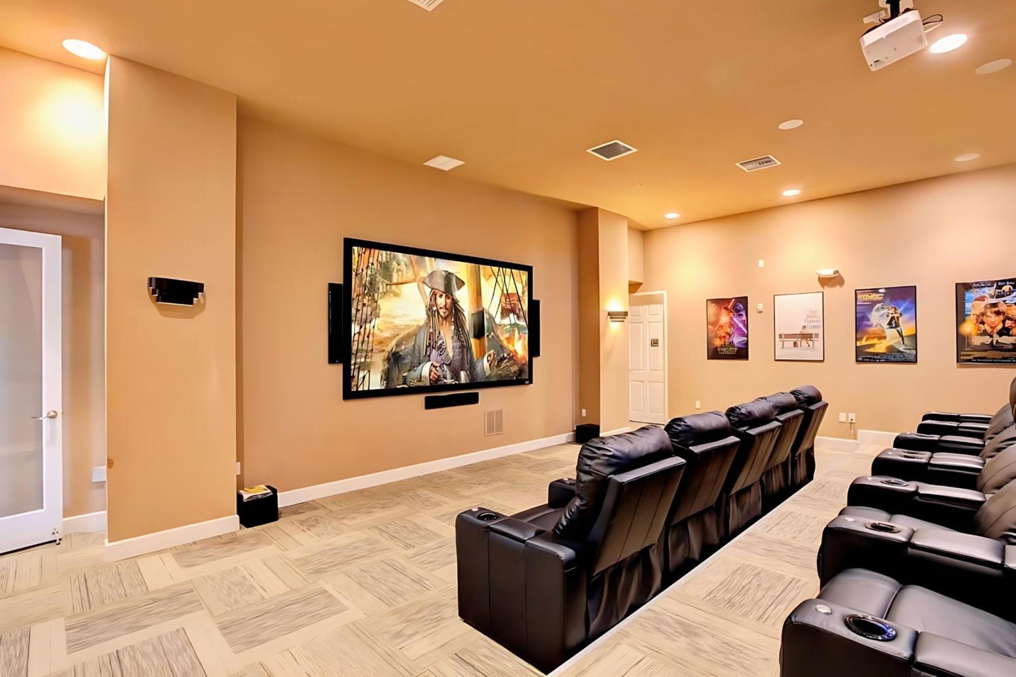 Family Resort - 6Br Mansion - Private Pool, Home Theater, Bbq And More Kissimmee Bagian luar foto