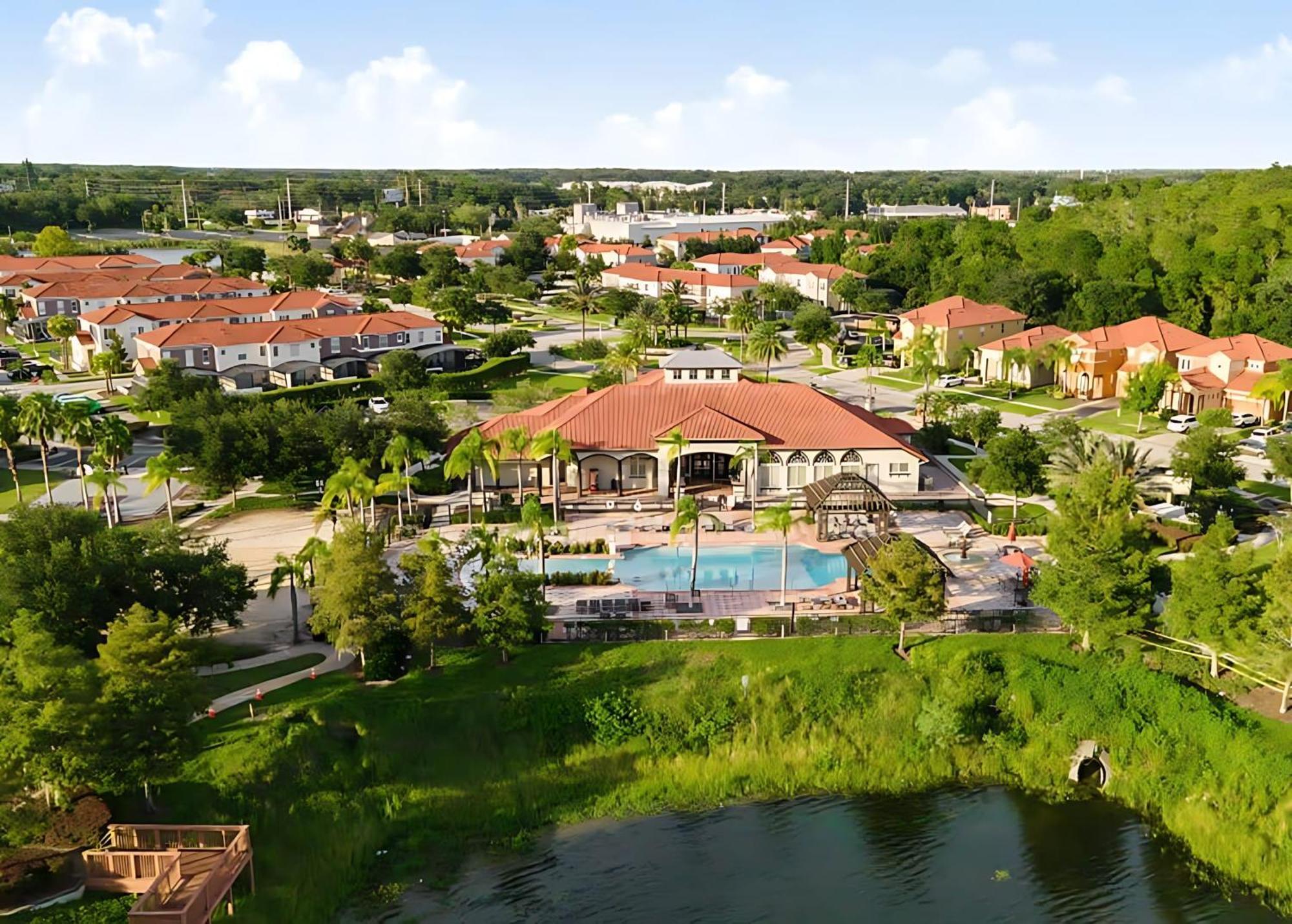 Family Resort - 6Br Mansion - Private Pool, Home Theater, Bbq And More Kissimmee Bagian luar foto