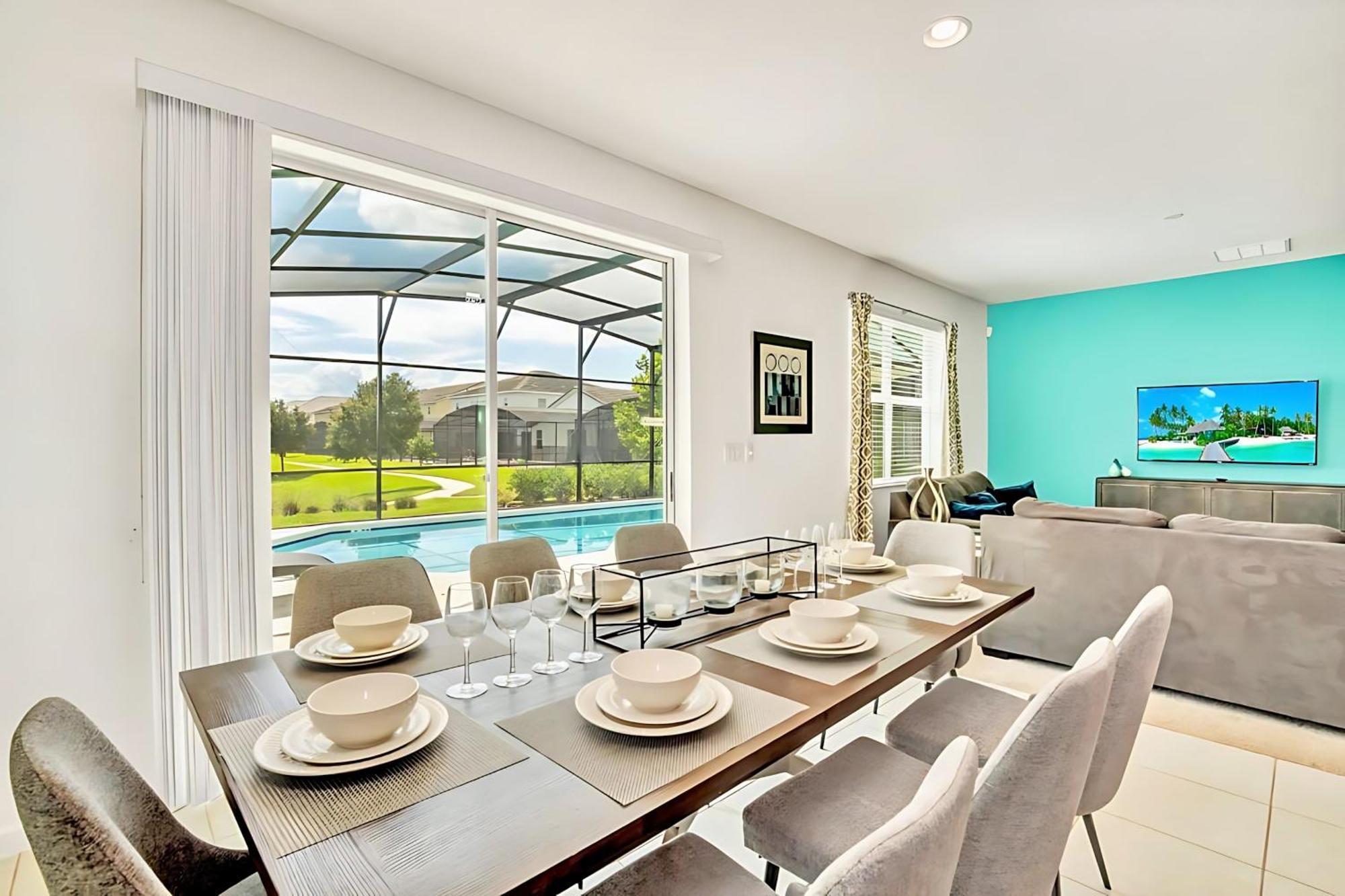 Family Resort - 6Br Mansion - Private Pool, Home Theater, Bbq And More Kissimmee Bagian luar foto