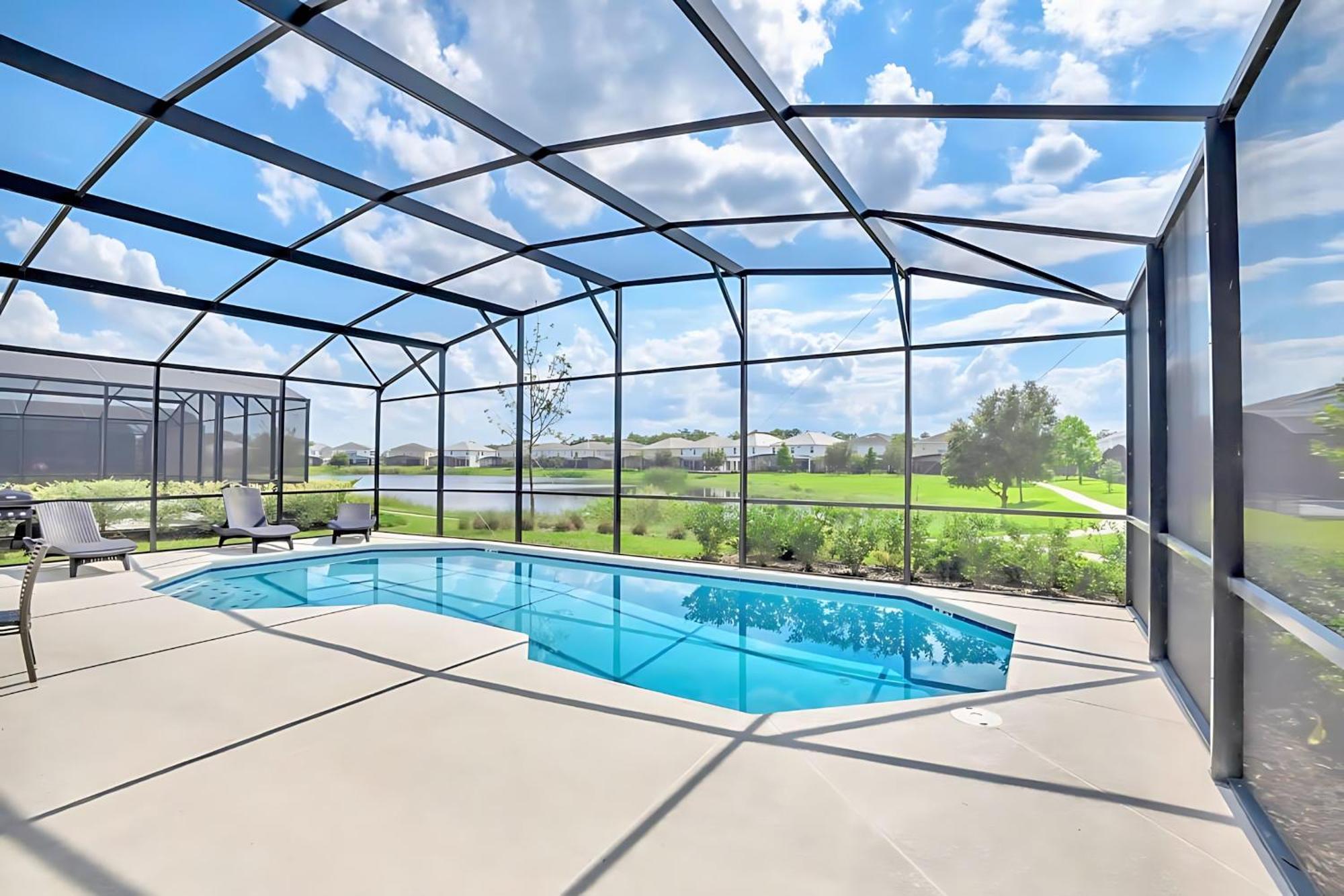 Family Resort - 6Br Mansion - Private Pool, Home Theater, Bbq And More Kissimmee Bagian luar foto